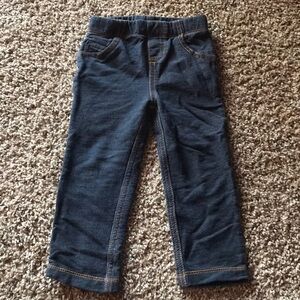 Carter’s Blue Elastic Waist Stretch Pants Leggings